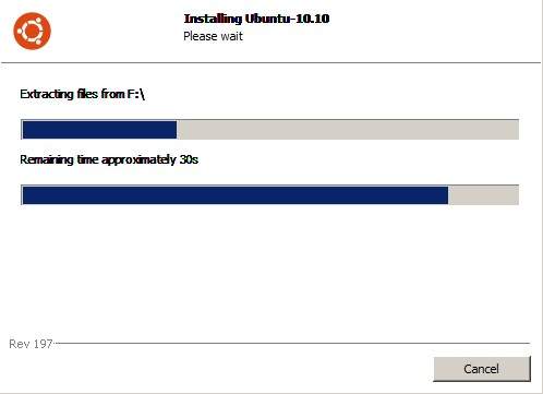 Wubi -- Windows Ubuntu Installer 10.04