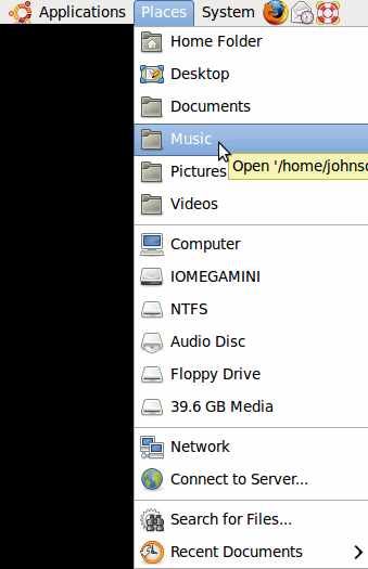 Your newly ripped cd song file location